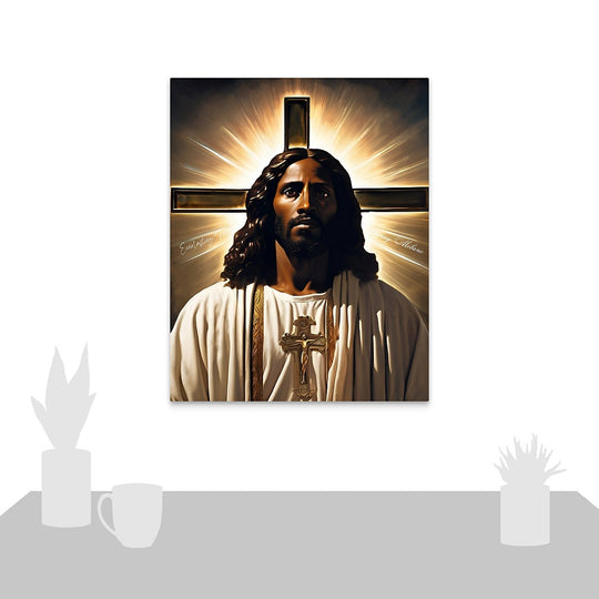 Gods Gift Christ Consciousness Inspired Mounted Acrylic Wall Art