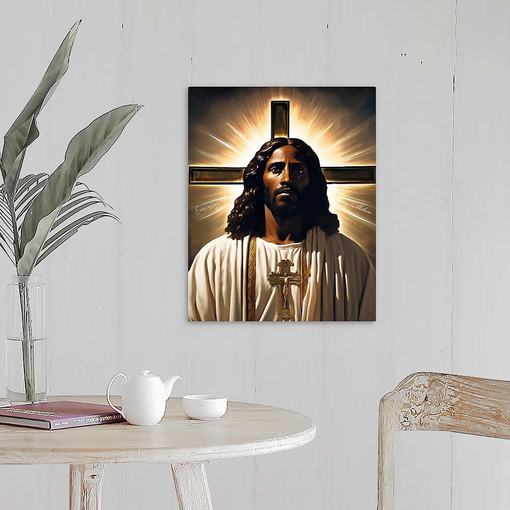 Gods Gift Christ Consciousness Inspired Mounted Acrylic Wall Art