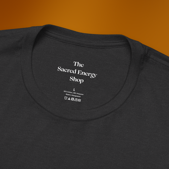 22:22 Divinely Aligned Sacred Mirror T-Shirt | Black