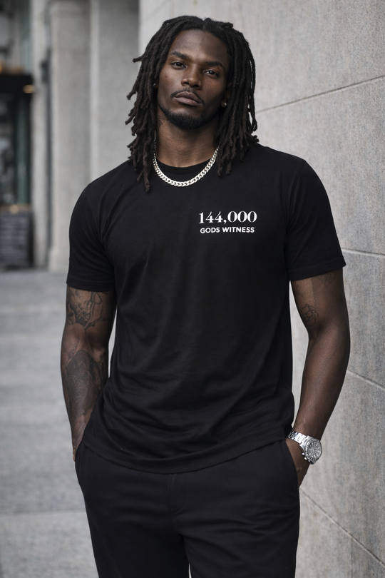 144,000 God's Witness Unisex T-Shirt | Black