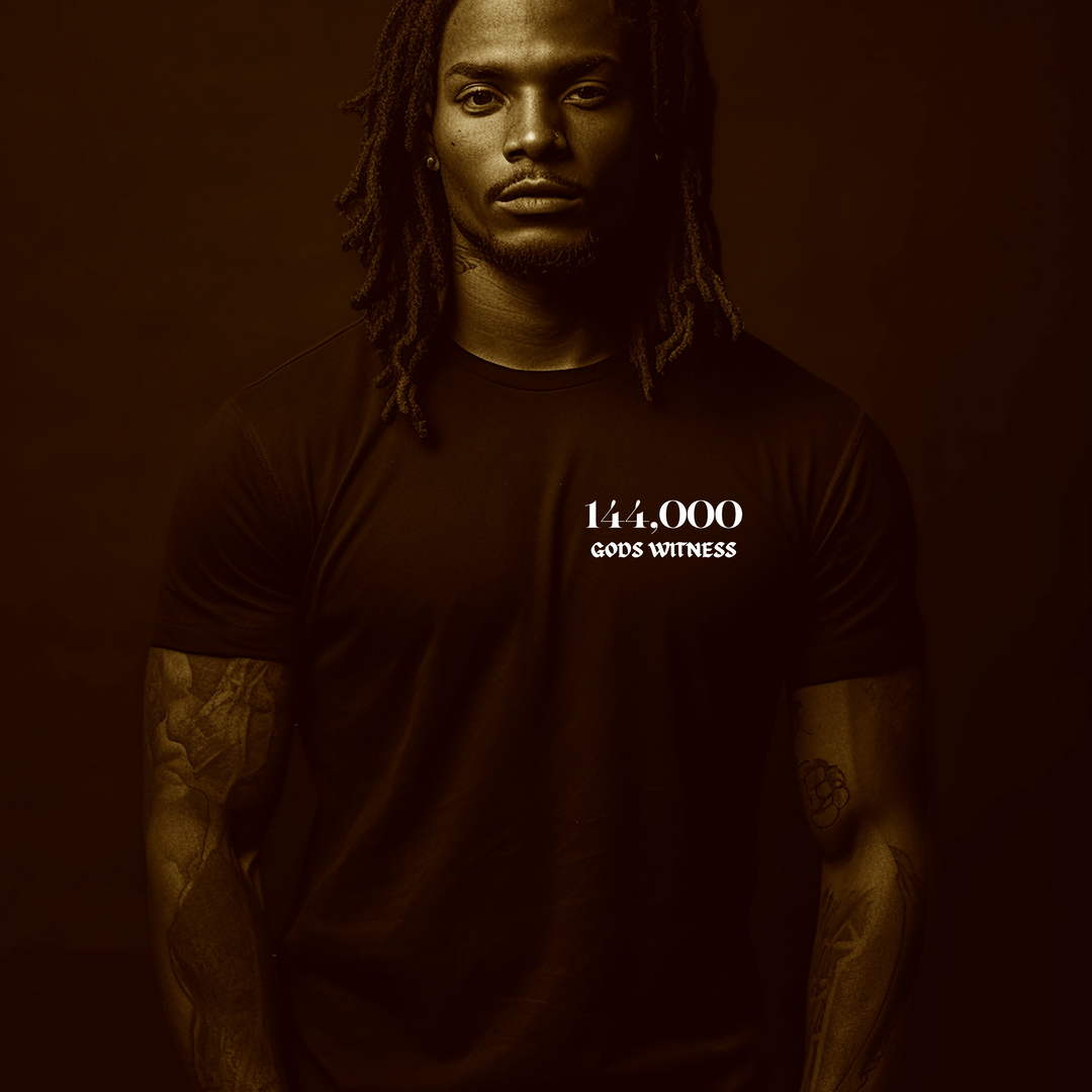 144,000 God's Witness T-Shirt | Black