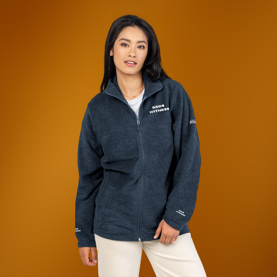 Gods Witness Unisex Fleece Jacket | Sacred Energy Collection | Faith Based StreetWear | Christian StreetWear | Conscious New Age Clothing
