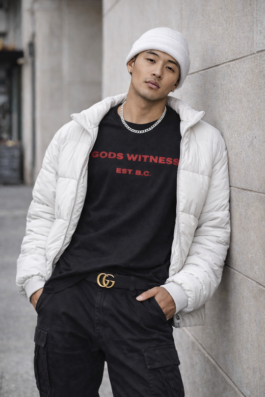 God's Witness Long Sleeve Tee — Faith-Based Graphic Shirt
