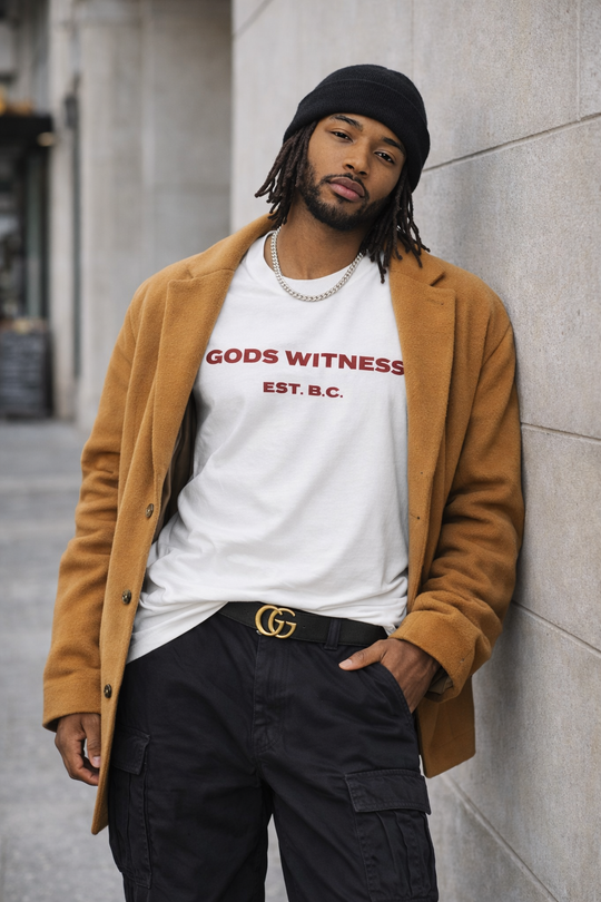 God's Witness Long Sleeve Tee — Faith-Based Graphic T-Shirt