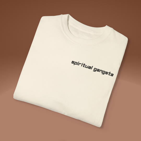 Spiritual Gangsta T-Shirt | Conscious Clothing for Spiritual Wellness
