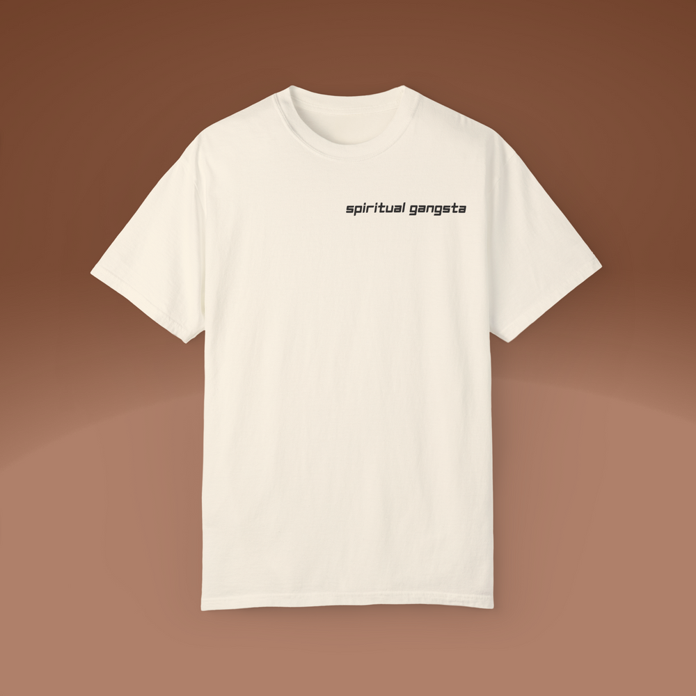 Spiritual Gangsta T-Shirt | Conscious Clothing for Spiritual Wellness