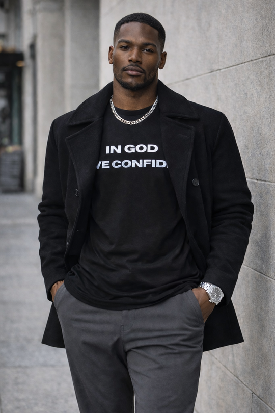 In God We Confide Long Sleeve Tee
