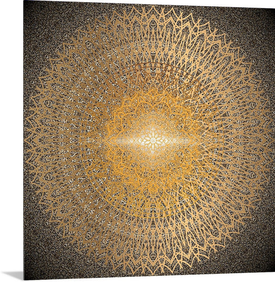 Eye of The Sol Mounted Acrylic Wall Art