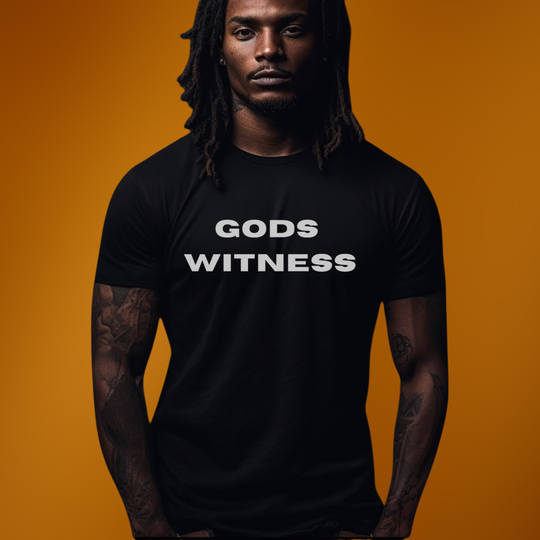 Gods Witness Unisex T-Shirt | Black