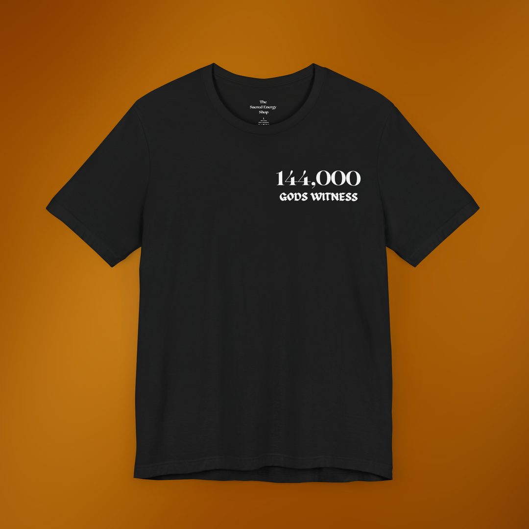 144,000 God's Witness T-Shirt | Black
