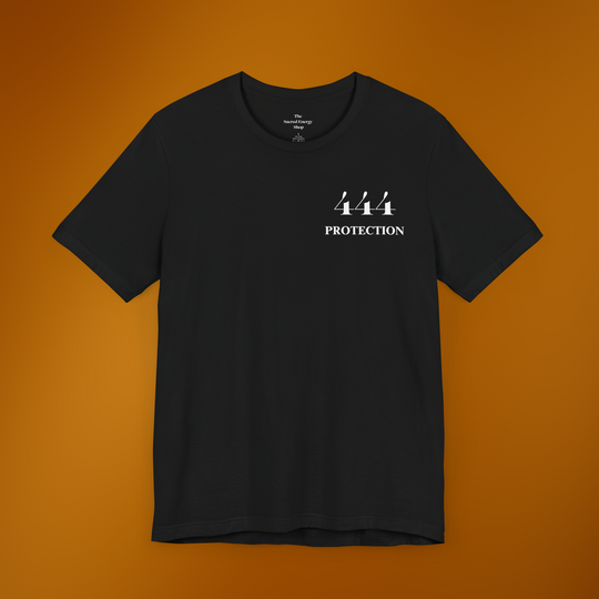 444 Divine Protection T-Shirt | Black