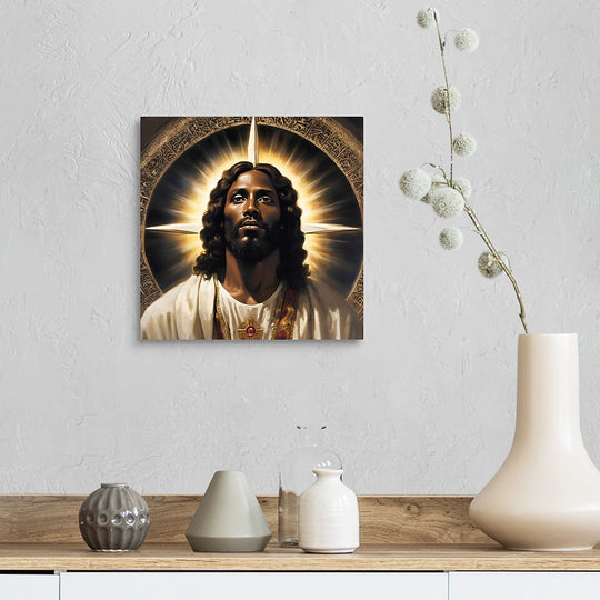 The Son of Man Inspired Mounted Acrylic Wall Art