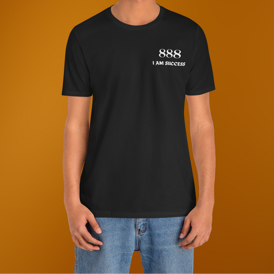 888 I Am Success T-Shirt | Black