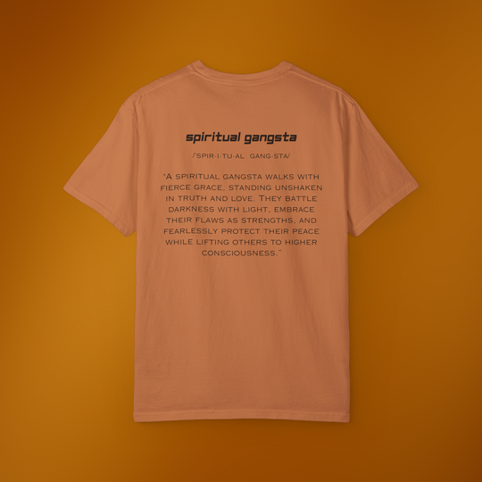 Spiritual Gangsta T-Shirt | Conscious Clothing for Spiritual Wellness