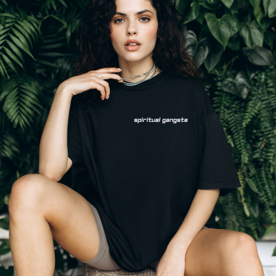 Spiritual Gangsta T-Shirt | Conscious Clothing for Spiritual Wellness