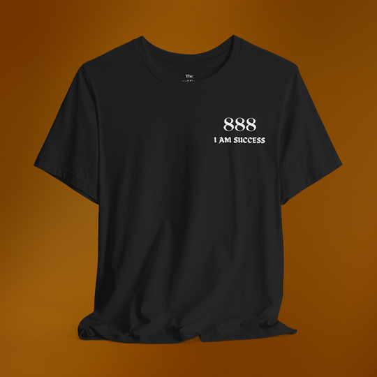 888 I Am Success T-Shirt | Black