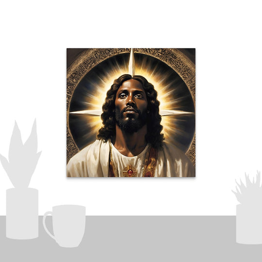 The Son of Man Inspired Mounted Acrylic Wall Art