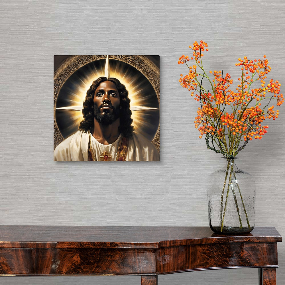 The Son of Man Inspired Mounted Acrylic Wall Art