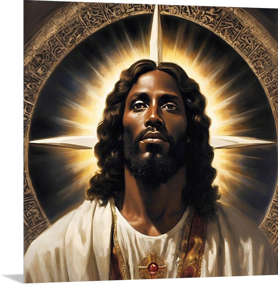 The Son of Man Inspired Mounted Acrylic Wall Art