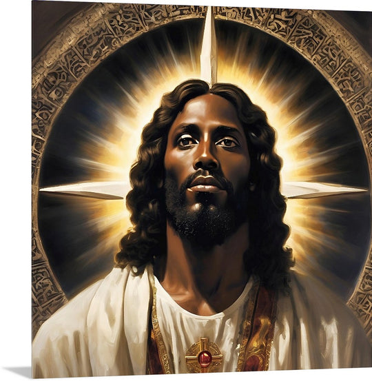 The Son of Man Inspired Mounted Acrylic Wall Art