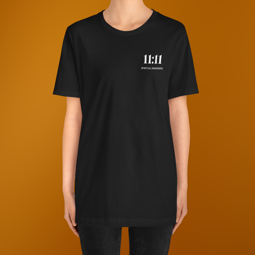 11:11 Spiritual Awakening T-Shirt | Black