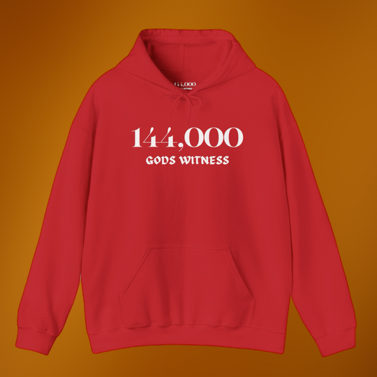 144,000 God’s Witness Hoodie | Maroon