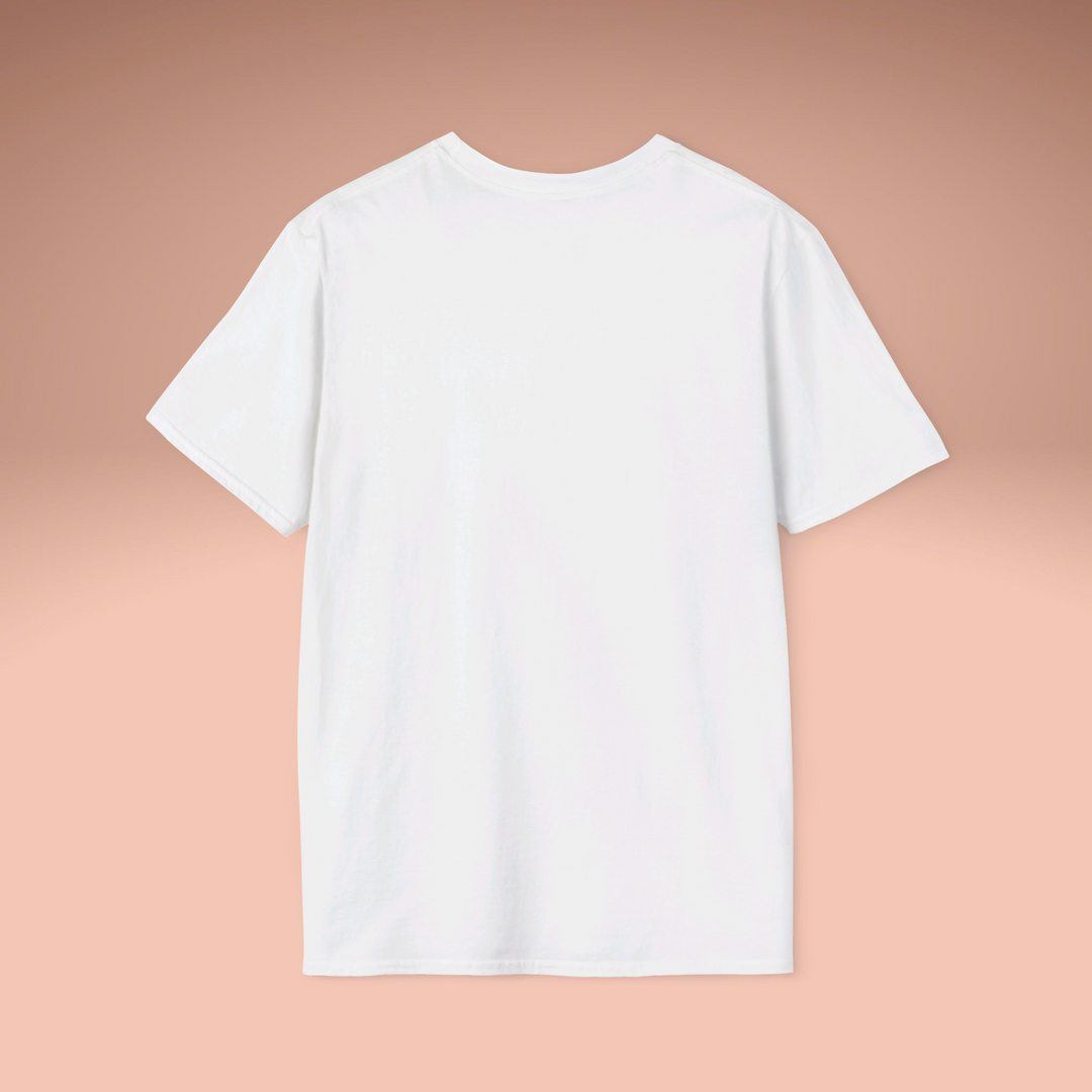 Sacred Mushrooms Unisex Softstyle T-Shirt | Magic Mushrooms Tee | White