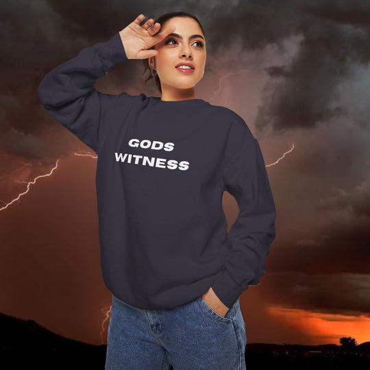 Gods Witness Unisex Sweatshirt | Pepper