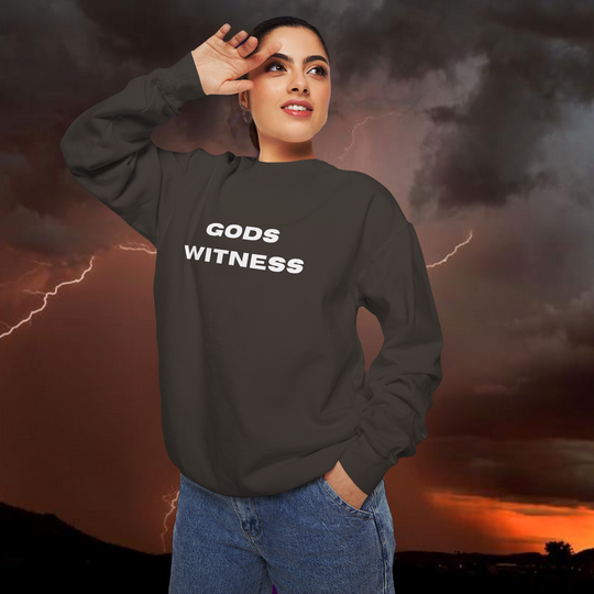 Gods Witness Unisex Sweatshirt | Pepper