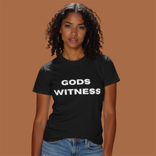 Gods Witness Unisex T-Shirt | Black